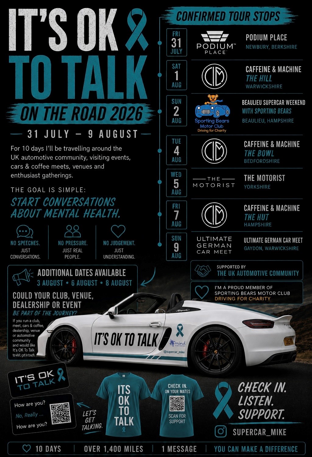 It's OK To Talk On The Road 2026 Flyer